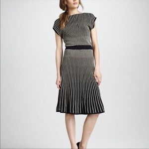 MARC Jacobs Wool Sleeveless Knit Flared Dress XS